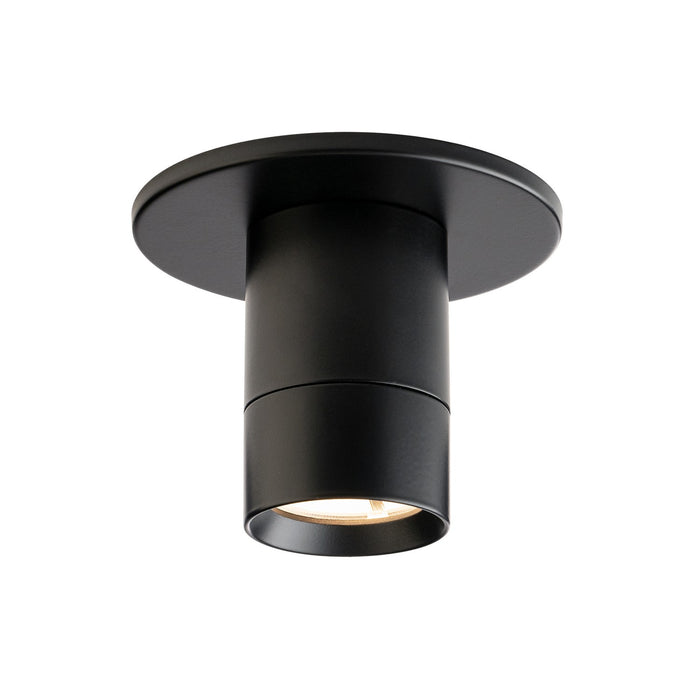 W.A.C. Lighting FM-240103-CS-BK LED Flush Mount, Black
