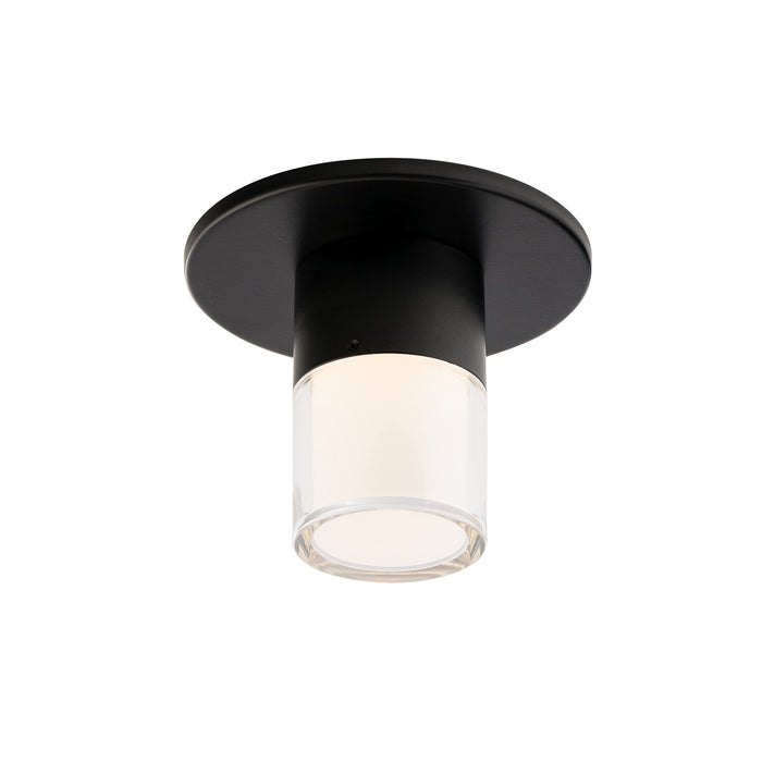 W.A.C. Lighting FM-240203-CS-BK LED Flush Mount, Black