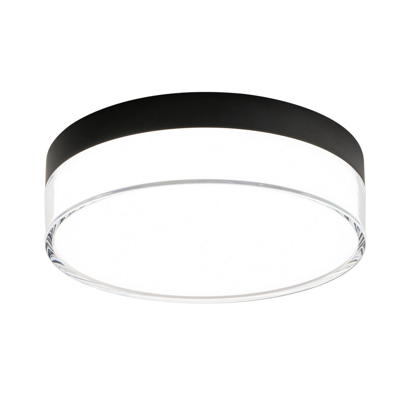 W.A.C. Lighting FM-240209-CS-BK LED Flush Mount, Black