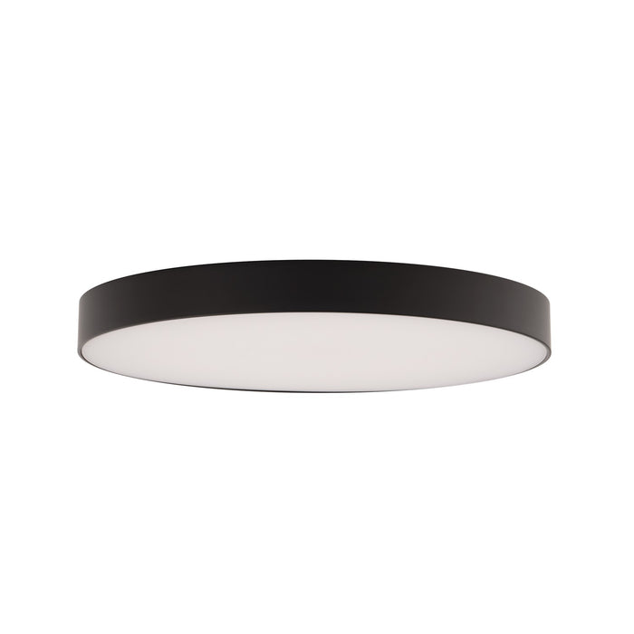W.A.C. Lighting FM-240508-9CS-BK LED Flush Mount, Black