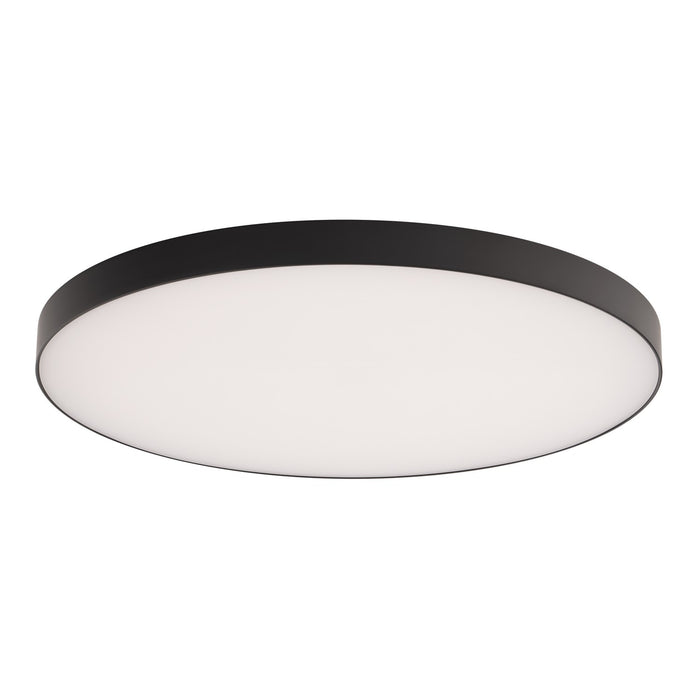 W.A.C. Lighting FM-240512-9CS-BK LED Flush Mount, Black