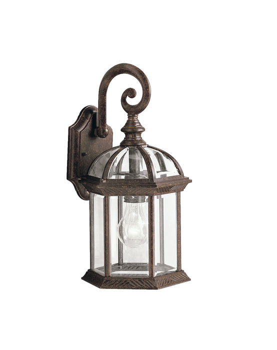 Kichler 9735TZ One Light Outdoor Wall Mount, Tannery Bronze