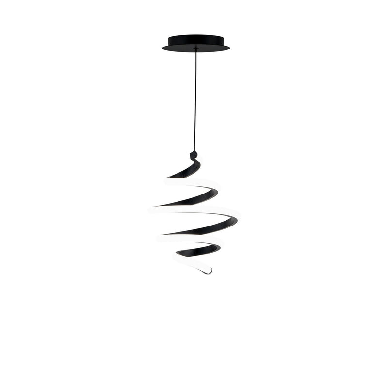 W.A.C. Lighting PD-19408-30-BK LED Mini Pendant, Black