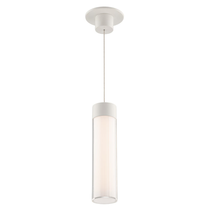 W.A.C. Lighting PD-240212-CS-WT LED Pendant, White