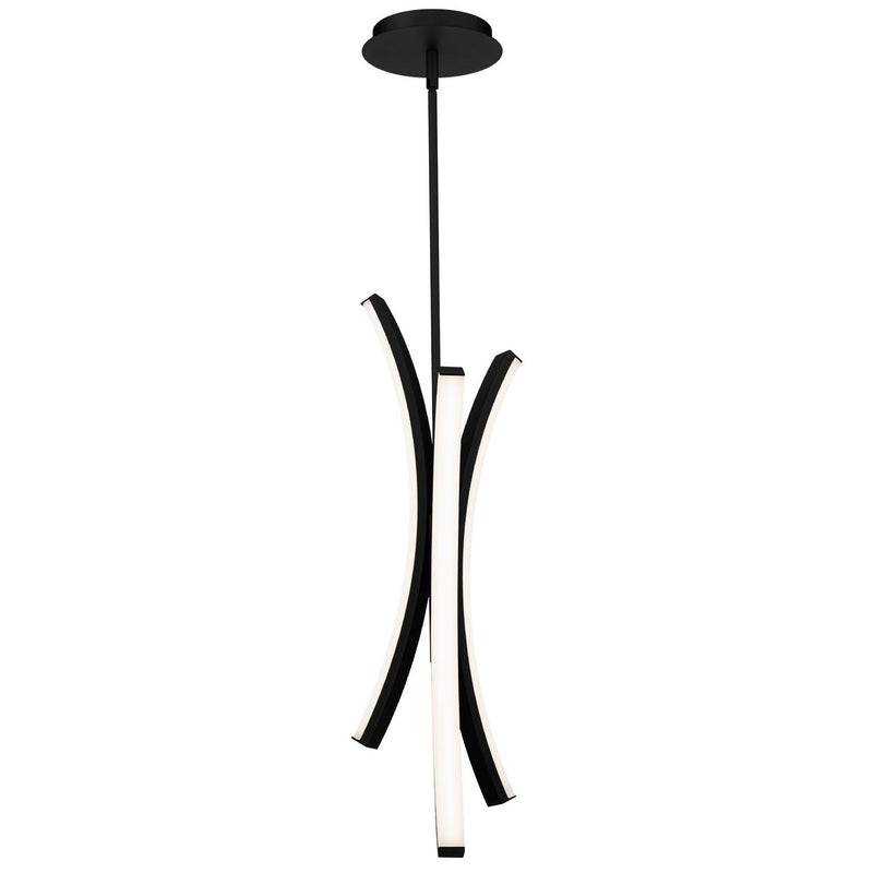 W.A.C. Lighting PD-29425-30-BK LED Mini Pendant, Black