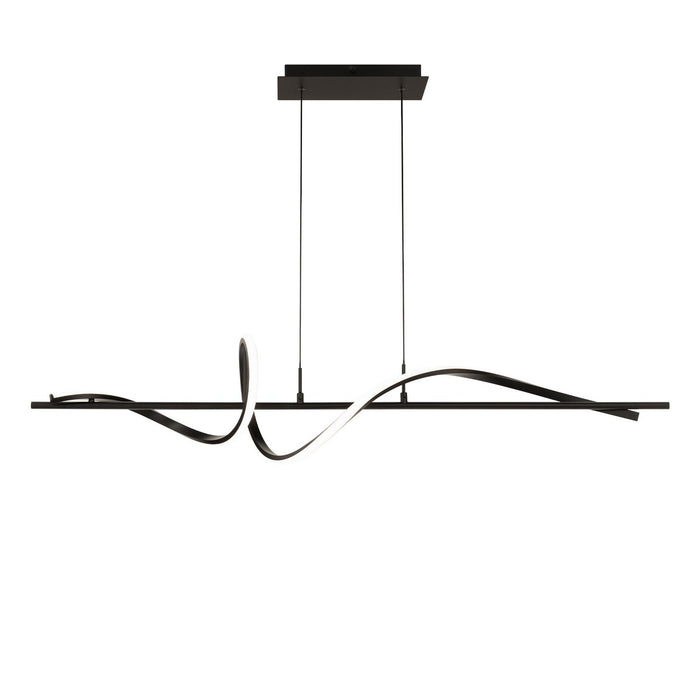 W.A.C. Lighting PD-39443-30-BK LED Linear Pendant, Black