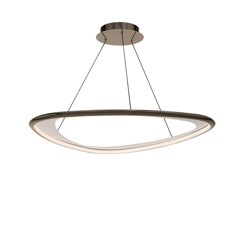W.A.C. Lighting PD-41433-30-BC LED Pendant, Black Chrome