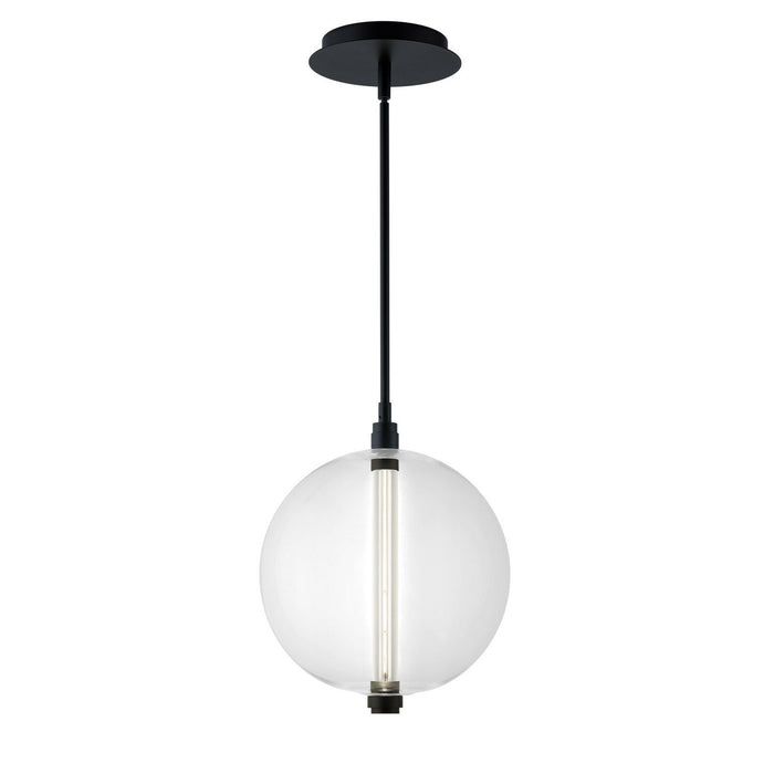 W.A.C. Lighting PD-51410-BK LED Mini Pendant, Black