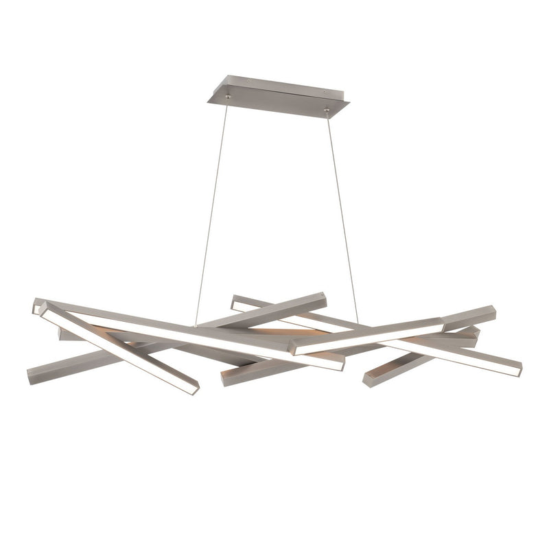 W.A.C. Lighting PD-73142-BN LED Linear Pendant, Brushed Nickel