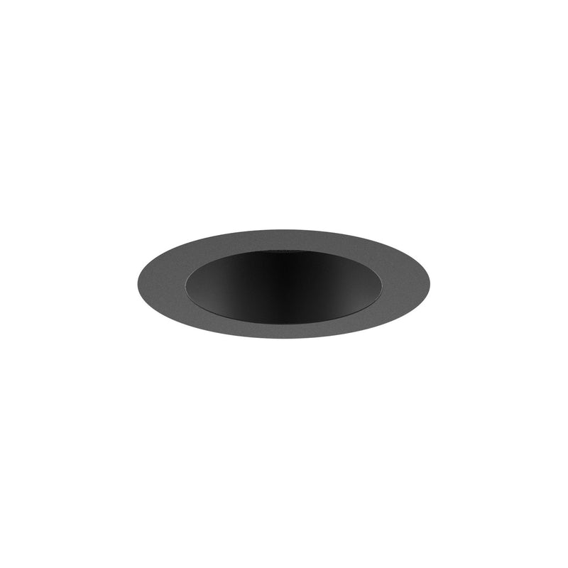 W.A.C. Lighting R1ARDT-BK LED Trim, Black