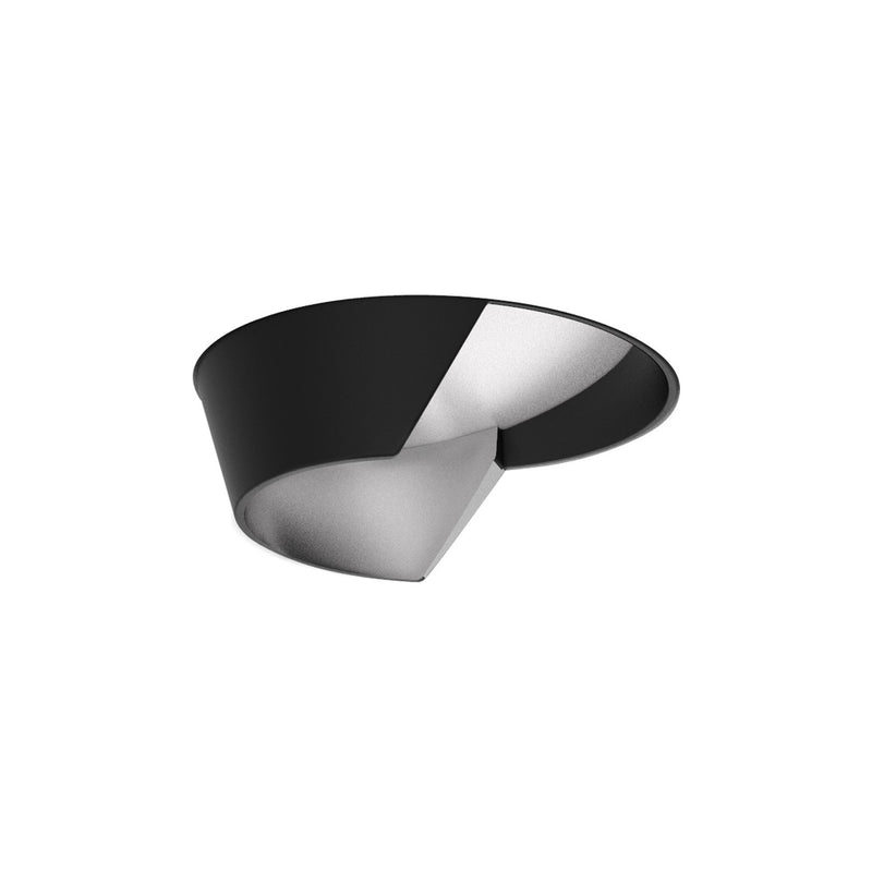 W.A.C. Lighting R1ARWL-BK LED Trim, Black