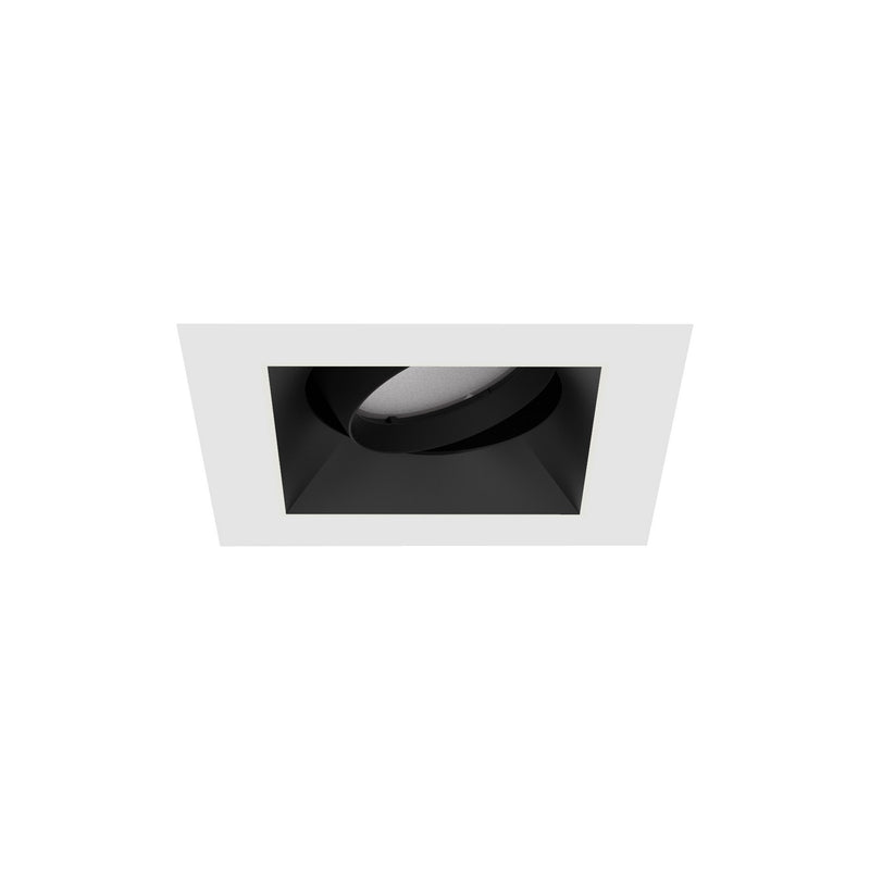 W.A.C. Lighting R1ASAT-BKWT LED Trim, Black/White