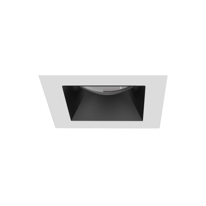 W.A.C. Lighting R1ASDT-BKWT LED Trim, Black/White