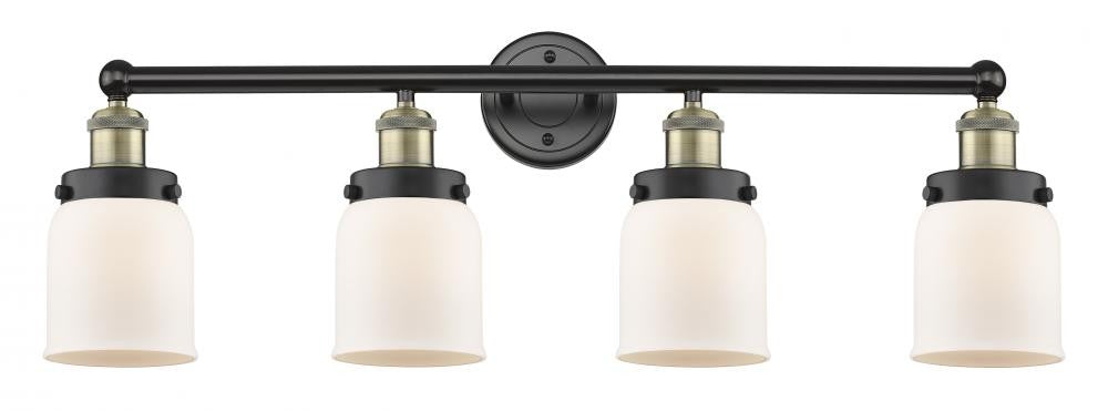 Innovations 616-4W-BAB-G51 Four Light Bath Vanity, Black Antique Brass