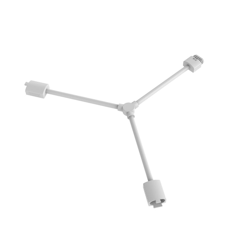 W.A.C. Lighting T24-OD-Y-WT Y Connector, White