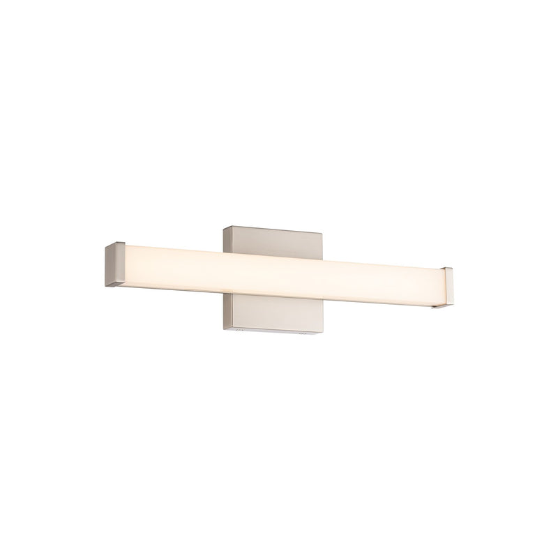 W.A.C. Lighting WS-240818-CS-BN LED Bath Vanity, Brushed Nickel