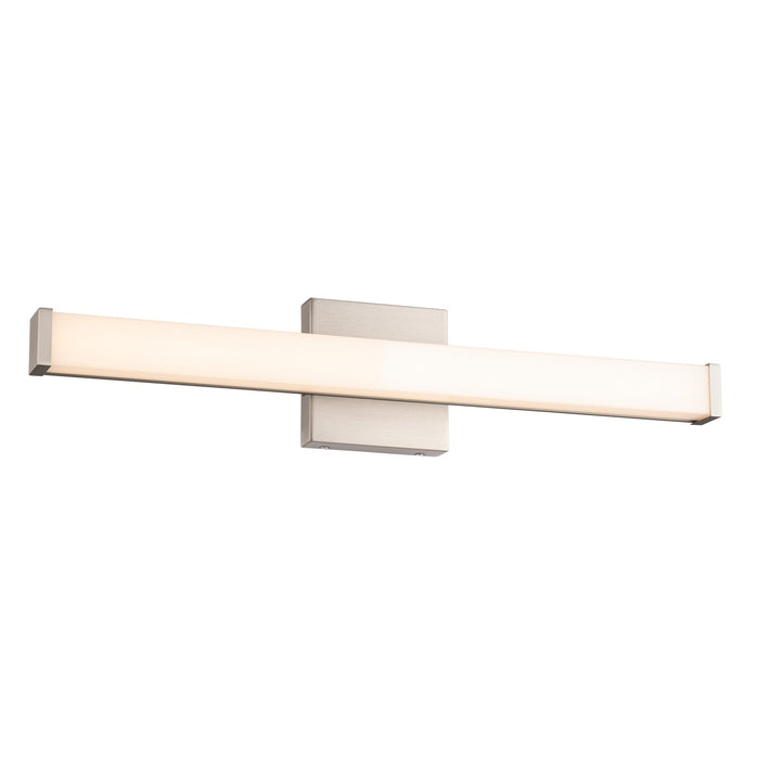 W.A.C. Lighting WS-240824-CS-BN LED Bath Vanity, Brushed Nickel
