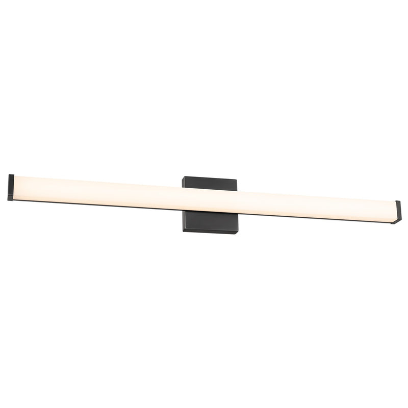 W.A.C. Lighting WS-240836-CS-BK LED Bath Vanity, Black