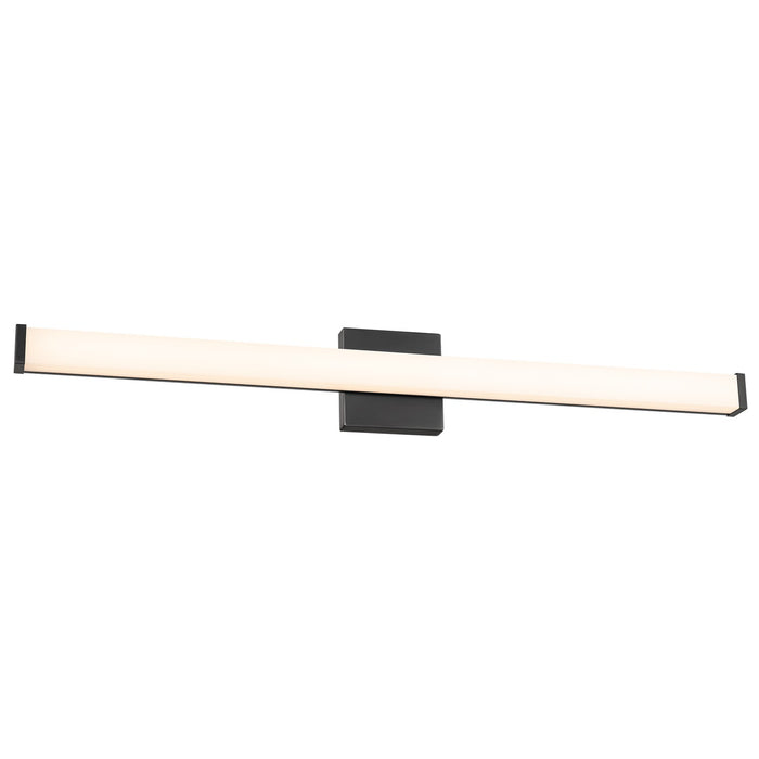 W.A.C. Lighting WS-240836-CS-BK LED Bath Vanity, Black