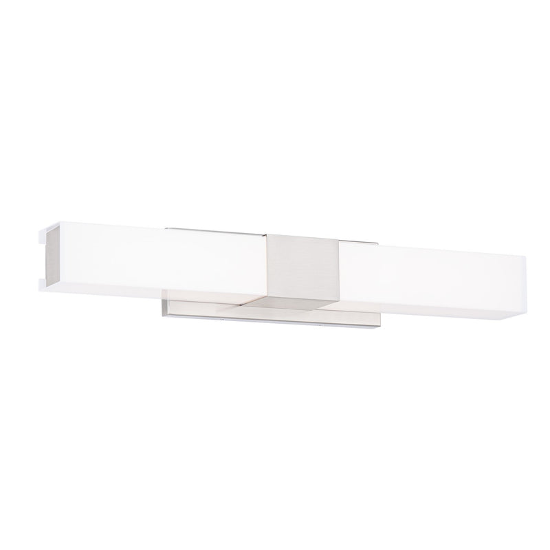 W.A.C. Lighting WS-240926-CS-BN LED Bath Vanity, Brushed Nickel