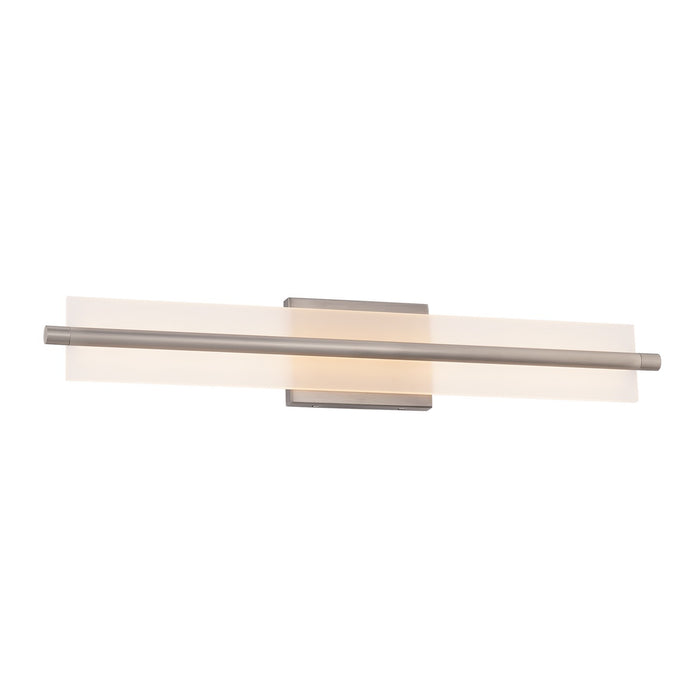 W.A.C. Lighting WS-241128-CS-BN LED Bath Vanity, Brushed Nickel