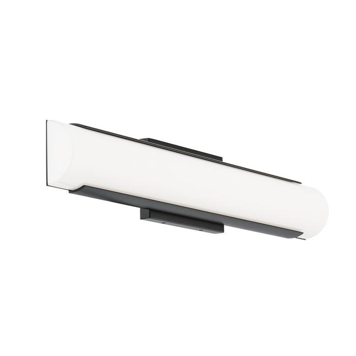 W.A.C. Lighting WS-241227-CS-BK LED Bath Vanity, Black