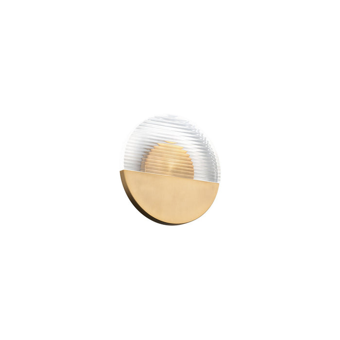 W.A.C. Lighting WS-25410-30-AB LED Wall Sconce, Aged Brass