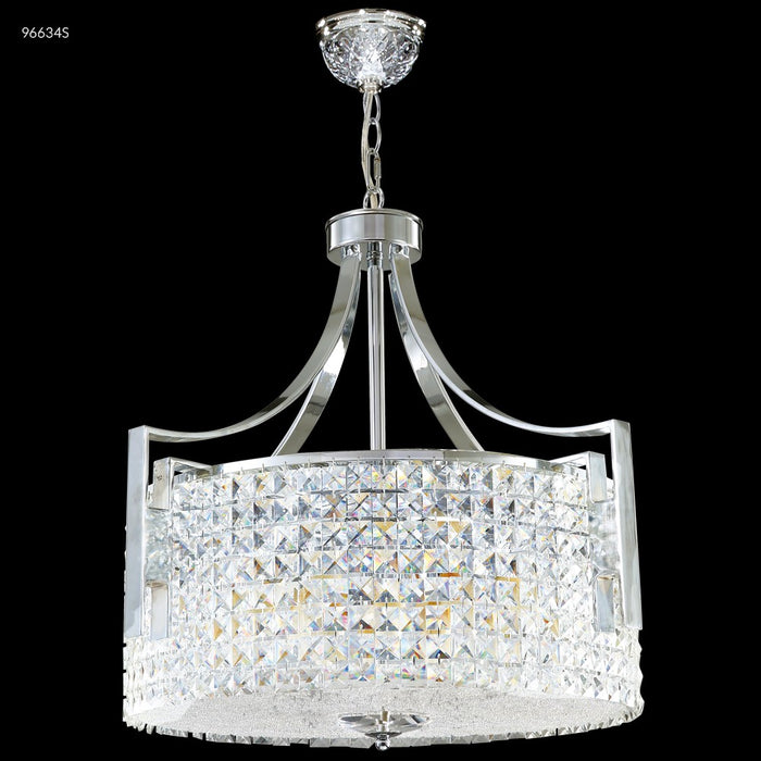 James R. Moder 96634S22 12 Light Chandelier, Silver