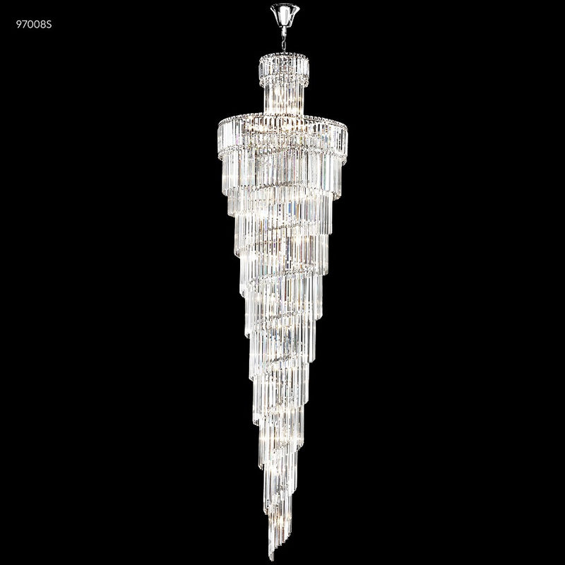 James R. Moder 97008S22 39 Light Chandelier, Silver