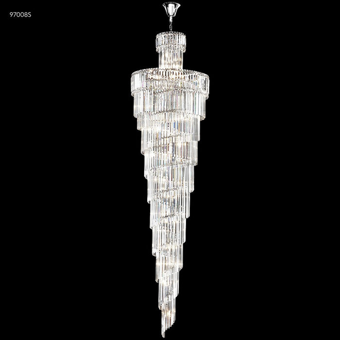 James R. Moder 97008S22 39 Light Chandelier, Silver