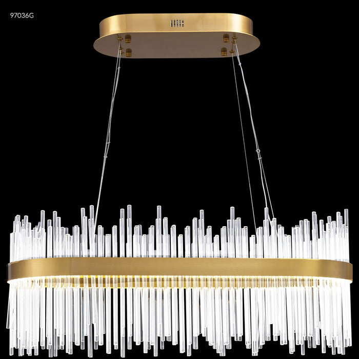 James R. Moder 97036G22 LED Chandelier, Gold