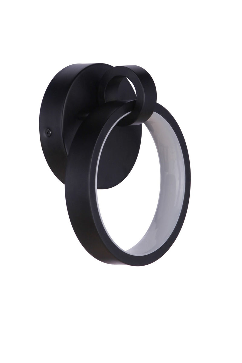 Craftmade 59301-FB-LED LED Wall Sconce, Flat Black