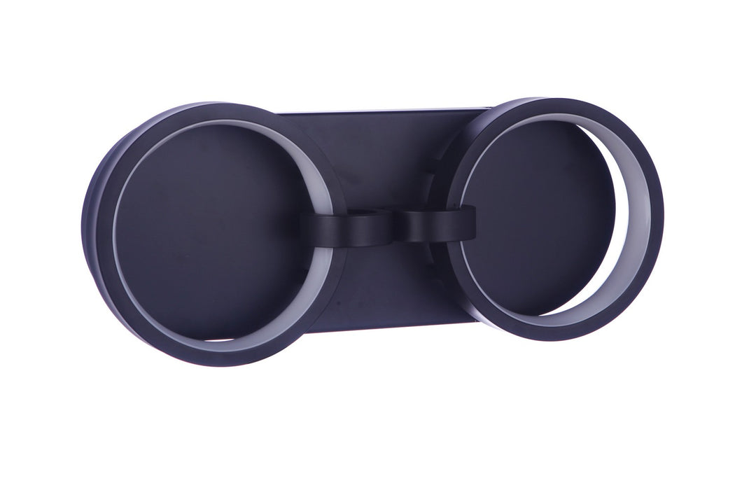 Craftmade 59302-FB-LED LED Vanity, Flat Black
