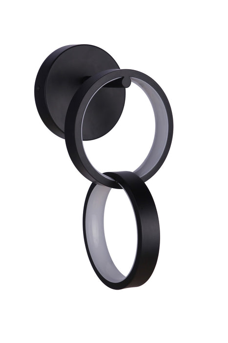 Craftmade 59362-FB-LED LED Wall Sconce, Flat Black