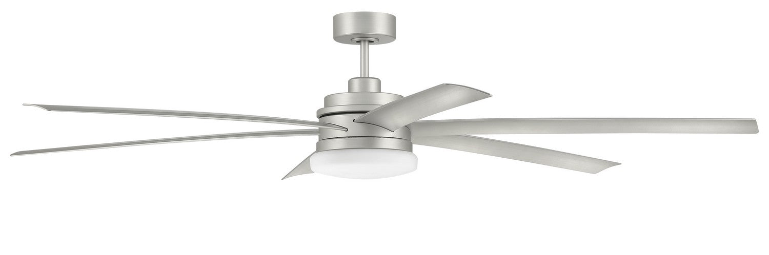 Craftmade CLZ72PN6 72"Ceiling Fan, Painted Nickel