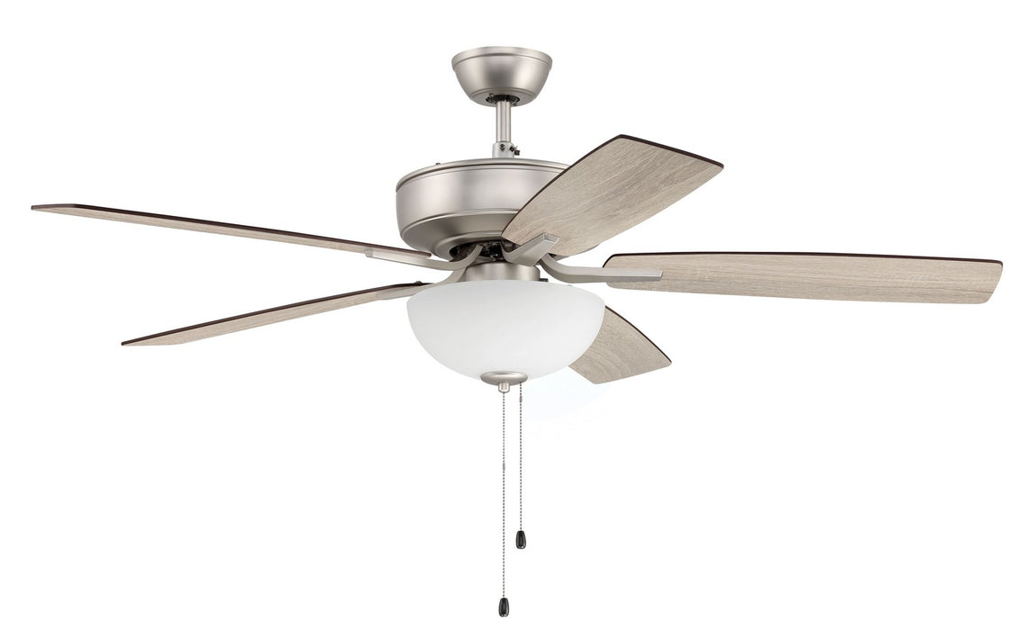 Craftmade P211BN5-52DWGWN 52"Ceiling Fan, Brushed Nickel