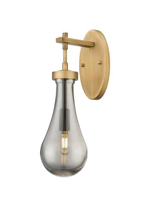 Innovations 451-1W-BB-G451-5SM LED Wall Sconce, Brushed Brass