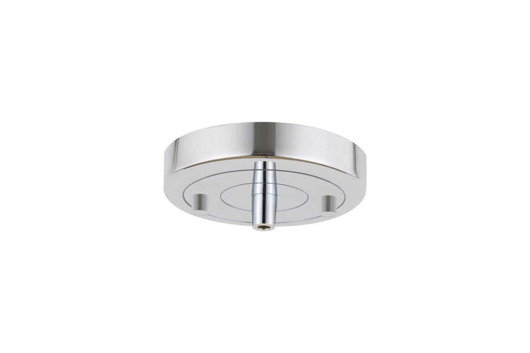 Innovations 101-PC Single Port Round Canopy & Hardware, Polished Chrome