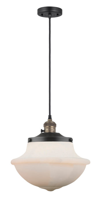 Innovations 201CSW-BAB-G541 One Light Mini Pendant, Black Antique Brass