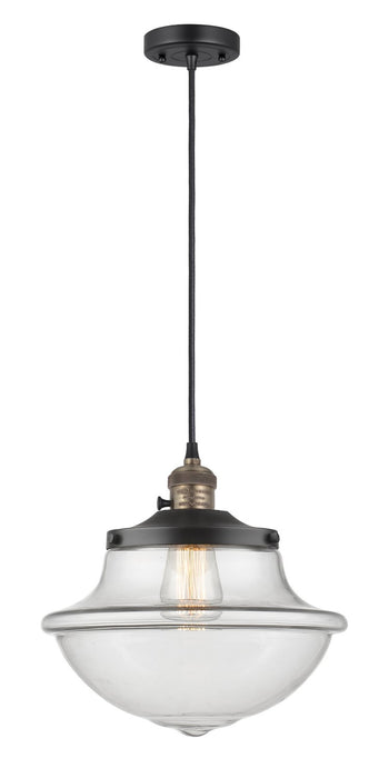 Innovations 201CSW-BAB-G542 One Light Mini Pendant, Black Antique Brass