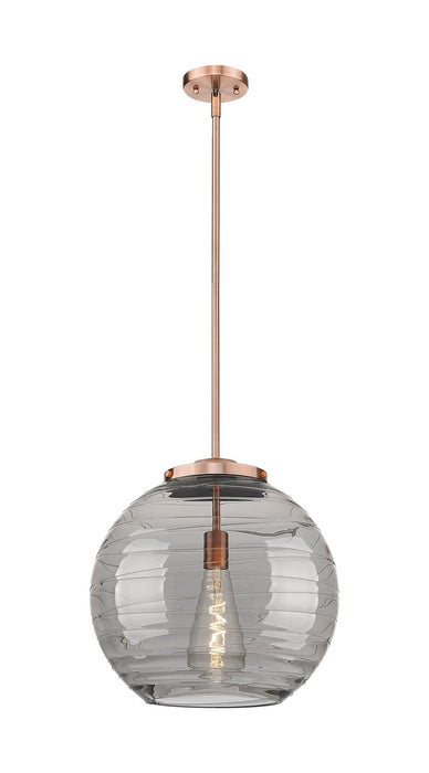 Innovations 221-1S-AC-G1213-16SM-BB-95-LED LED Pendant, Antique Copper