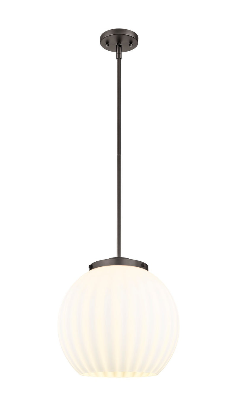Innovations 221-1S-OB-G1217-14WV LED Pendant, Oil Rubbed Bronze