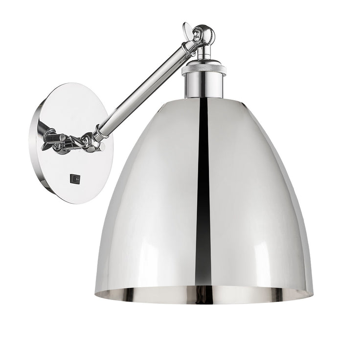 Innovations 317-1W-PC-MBD-9-PC LED Wall Sconce, Polished Chrome