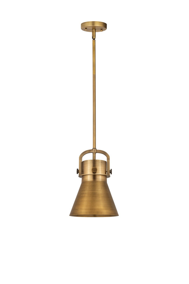 Innovations 410-1SS-BB-M411-8BB One Light Pendant, Brushed Brass
