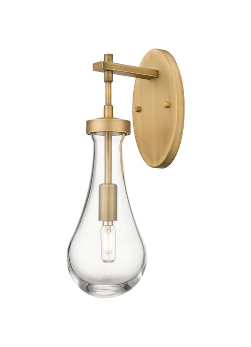 Innovations 451-1W-BB-G451-5CL LED Wall Sconce, Brushed Brass