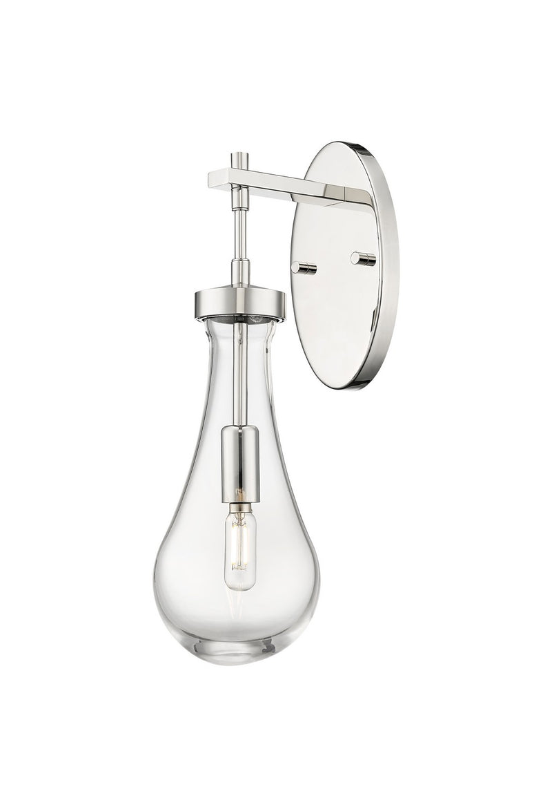 Innovations 451-1W-PN-G451-5CL LED Wall Sconce, Polished Nickel