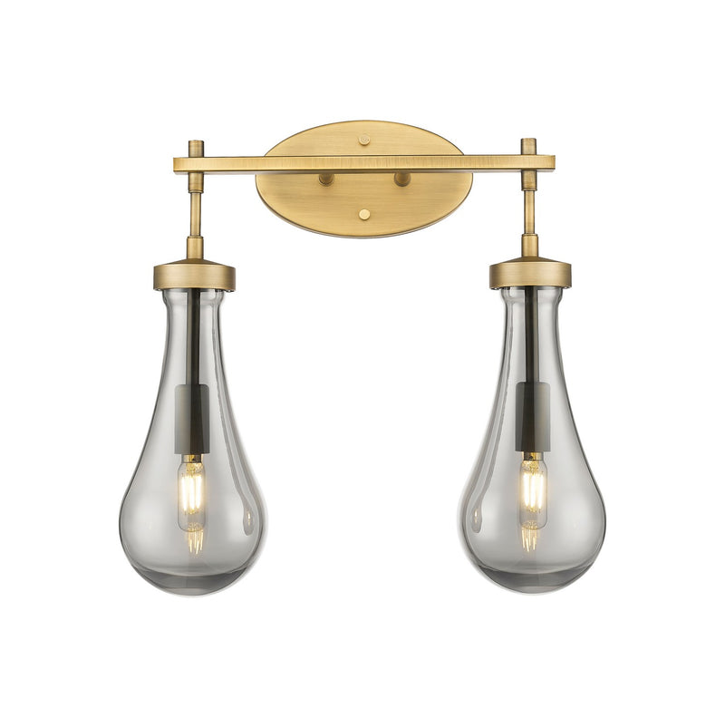 Innovations 451-2W-BB-G451-5SM LED Bath Vanity, Brushed Brass