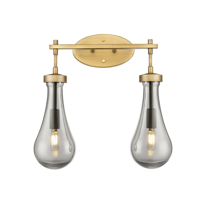 Innovations 451-2W-BB-G451-5SM LED Bath Vanity, Brushed Brass