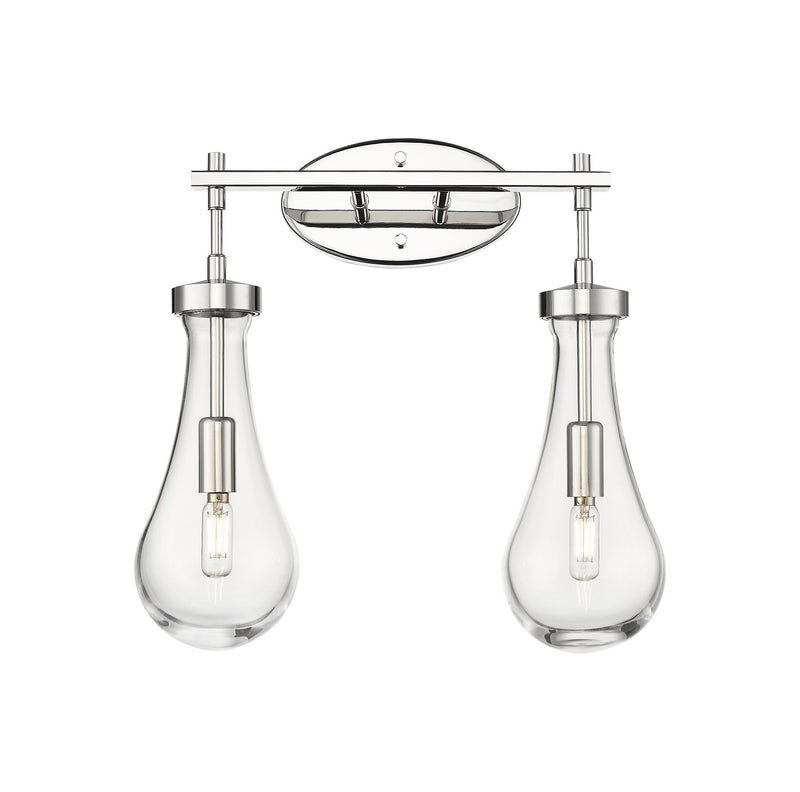 Innovations 451-2W-PN-G451-5CL LED Bath Vanity, Polished Nickel