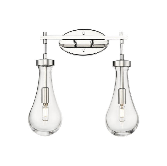 Innovations 451-2W-PN-G451-5CL LED Bath Vanity, Polished Nickel